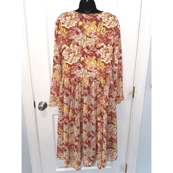 Torrid Mini Chiffon And Studio Knit Surplice Dress - Picture 7 of 10